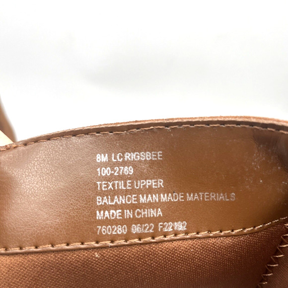 NWB Liz Claiborne 'LC RIGSBEE' Brown Faux Suede Zip Mid Calf Block Heel Boots 8M - Picture 10 of 16